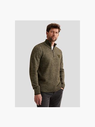 PME Legend Halvzip Trøje Grå Grøn