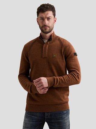 PME Legend Half Zip Pull Rib Arabian Spice