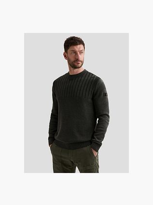 PME Legend Drop Needle Pullover Anthrazit