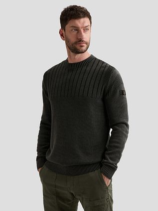 PME Legend Drop Needle Pullover Anthrazit