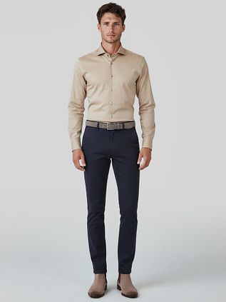 Profuomo Knitted Shirt Beige