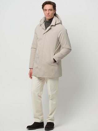 Profuomo Magnet Coat Ecru
