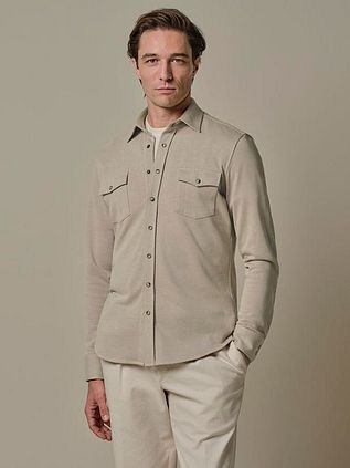 Profuomo Overshirt Western Beige