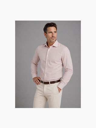 Profuomo Twill Shirt Light Pink