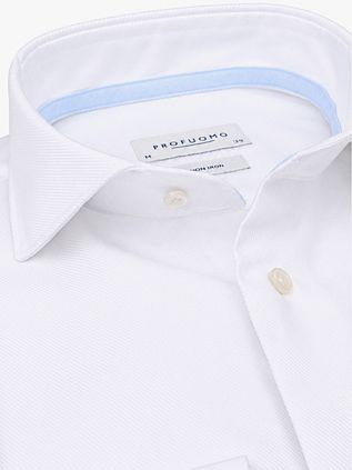 Profuomo Heavy Twill Chemise Bleu clair