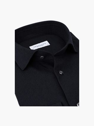 Profuomo Chemise Brushed Twill Navy
