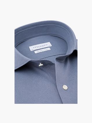 Profuomo Japanese Knitted Shirt Indigo