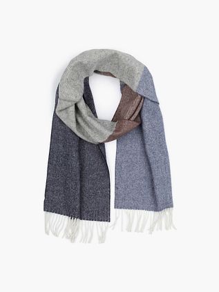 Profuomo Écharpe Agneline Gris Bleu Brun