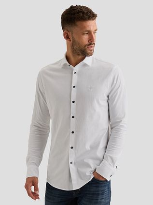 PME Legend Satin Jersey Shirt White