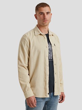 PME Legend Overshirt Dobby Corduroy Ecru