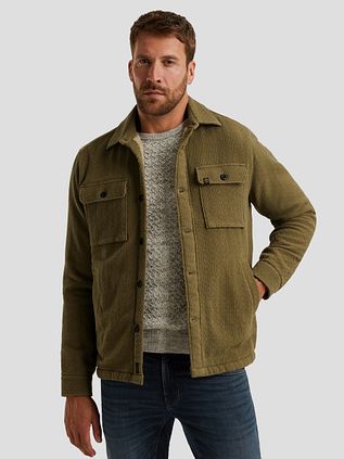 PME Legend Overshirt Bold Waffle Dusky Grøn