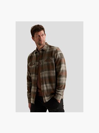 PME Legend Overshirt Check Grindle Multicolour