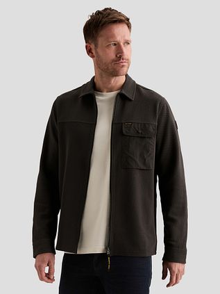 PME Legend Overshirt Jersey Waffle Obsidian