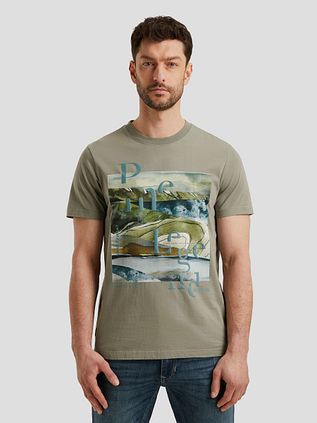 PME Legend Jersey Artwork T-Shirt Green