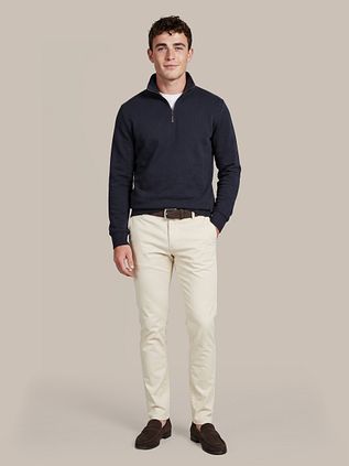 Suitable Scuba Pull Demi-Zip Marine