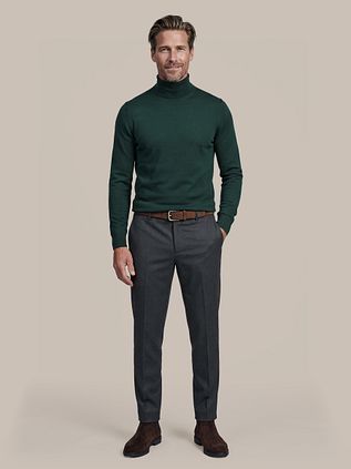Suitable Merino Coltrui Donkergroen