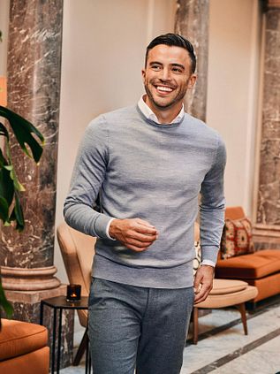 Suitable Merino Pullover Grey