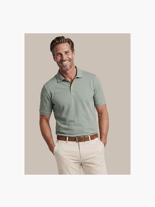 Suitable Respect Polo Shirt Tiger Green