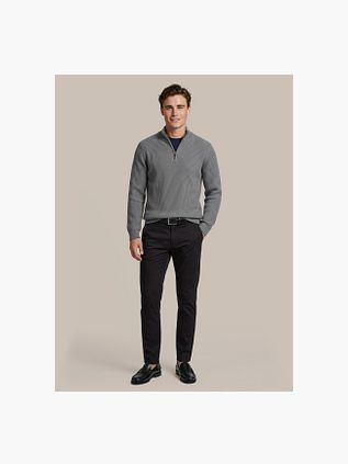 Suitable Bico Half-Zip Pullover Grau