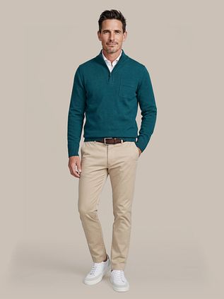 Suitable Canes Sweter Mocker zielony