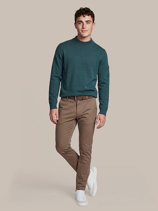 Suitable Canes Pullover Turtle Dunkelgrün