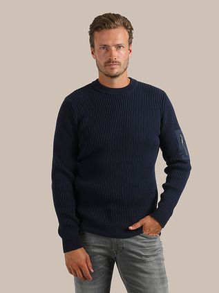 Suitable Mou Pullover Navy