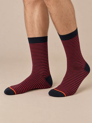 Suitable Socks Striber Rød