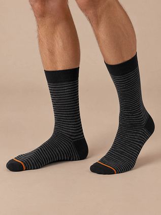 Suitable Socks Striber Antraciet