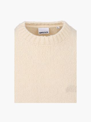 Supply & Co Pullover Woolblend Noel Off-White