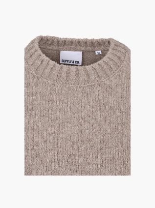 Supply & Co Pullover Woolblend Noel Pebble
