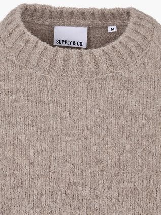 Supply & Co Pullover Woolblend Noel Pebble