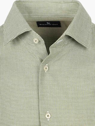 Suitable Hemd Flanel Pepita Grün