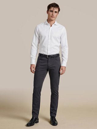 Suitable Twill Shirt White