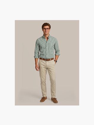 Steppin' Out Chemise A Carreaux Vichy Vert