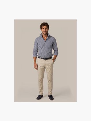 Steppin' Out Chemise A Carreaux Vichy Marine