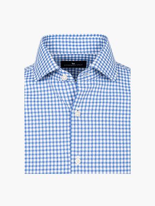 Steppin' Out Oxford Shirt Checks Blue