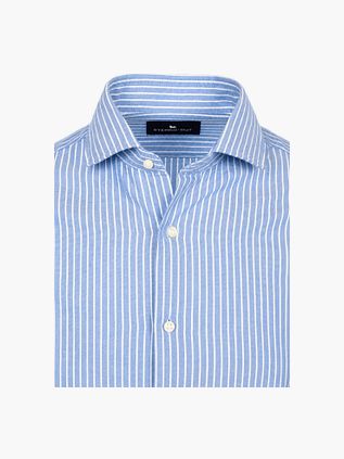 Steppin' Out Oxford Shirt Stripe Blue