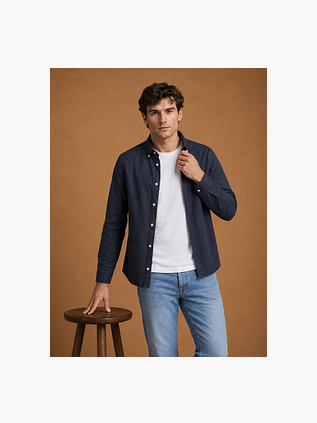 King Essentials The Tommy Shirt Anthracite