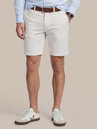 Steppin' Out Milwau Short Linen Off White