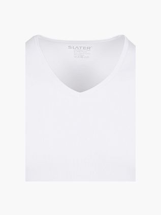 Slater 2-pack Stretch V-neck T-shirt White