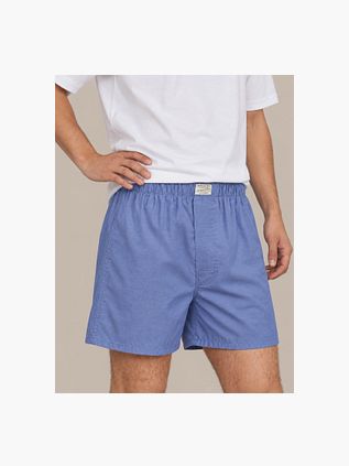 Steppin' Out bokserki Oxford niebieskie
