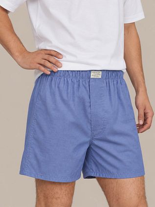 Steppin' Out Boxershort Oxford Bleu