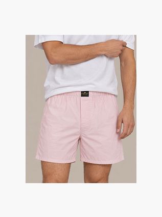 Bokserki Steppin' Out Oxford w kolorze różowym