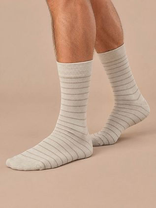Suitable Socken 3er-Pack Druck Ecru