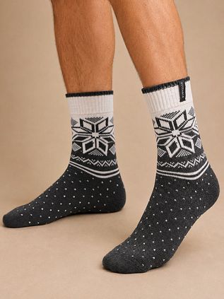 Suitable Cosy Home Chaussettes Anthracite