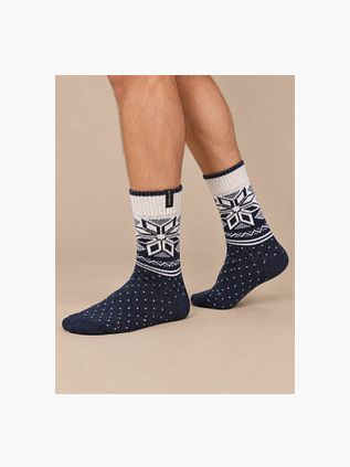 Suitable Cosy Home Socks Navy