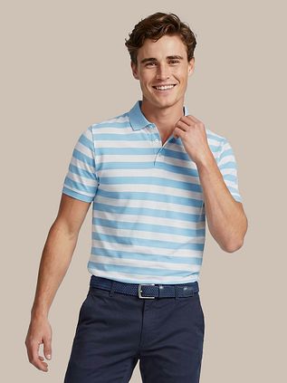 Suitable Balky Polo Lichtblauw