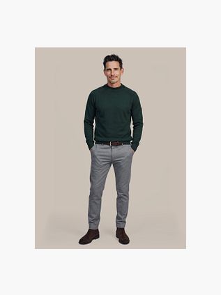 Suitable Pull Cooldry Knit Col Roulé Vert Foncé