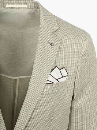 Suitable Blazer Fame Houndstooth Olive
