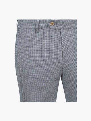 Suitable Das Pantalon Houndstooth Navy